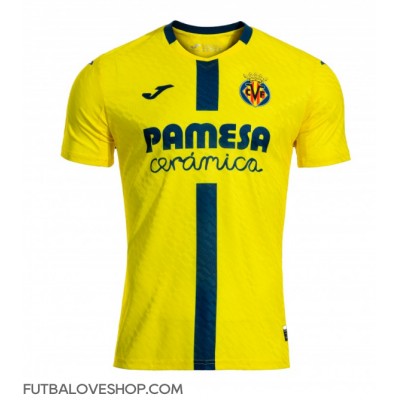 Dres Villarreal Gerard Moreno #7 Domáci 2025-26 Krátky Rukáv Dres Villarreal Gerard Moreno #7 Domáci 2025-26 Krátky Rukáv